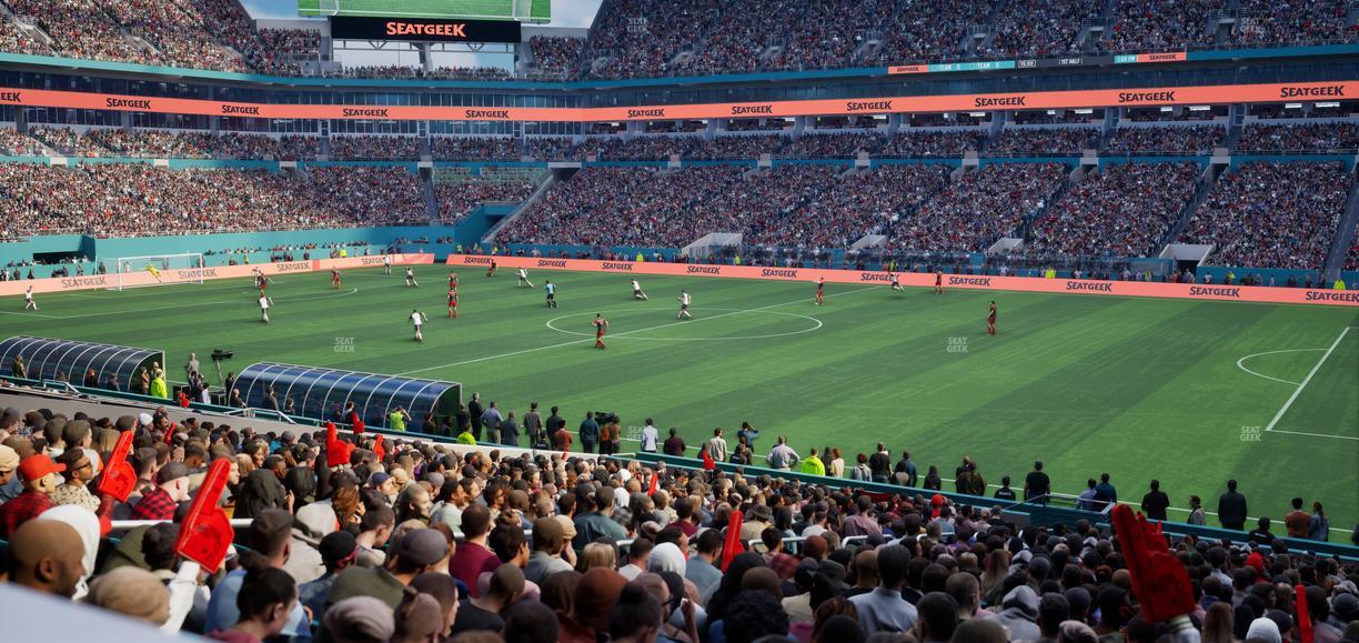 Hard Rock Stadium - Section 143 Seat View