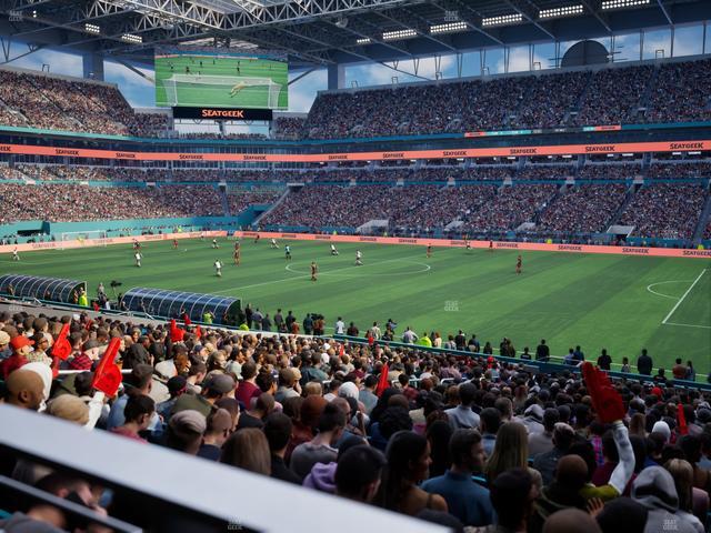 Hard Rock Stadium - Section 143 Seat View Hard Rock Stadium - Section 143 Seat View