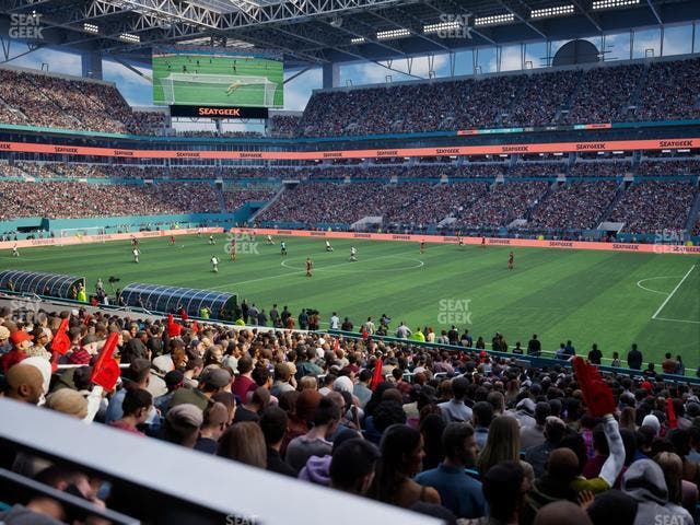 Hard Rock Stadium - Section 143 Seat View