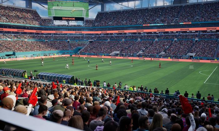 Hard Rock Stadium - Section 143 Seat View