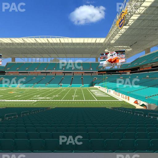 Hard Rock Stadium - Section 143 Seat View