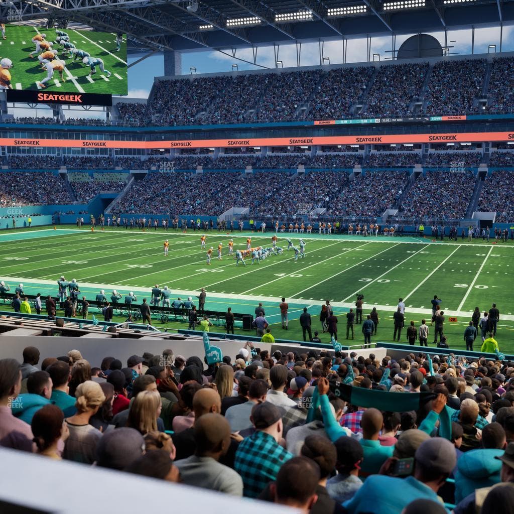 Hard Rock Stadium - Section 144 Seat View