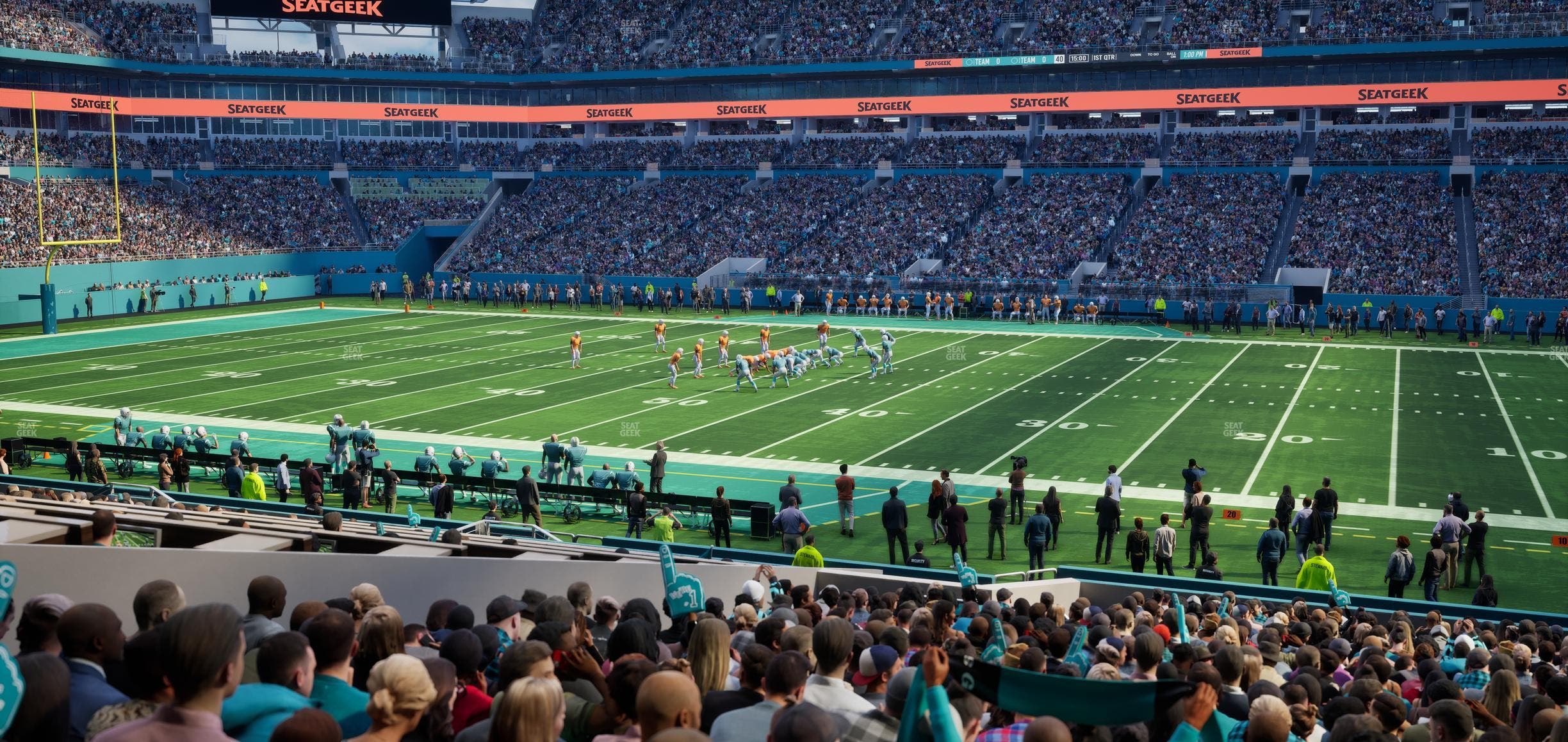 Hard Rock Stadium - Section 144 Seat View