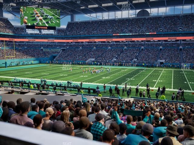 Hard Rock Stadium - Section 144 Seat View