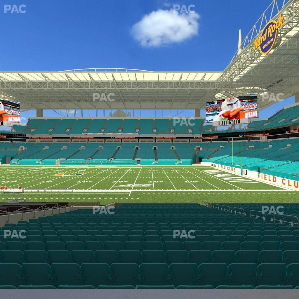 Hard Rock Stadium - Section 144 Seat View