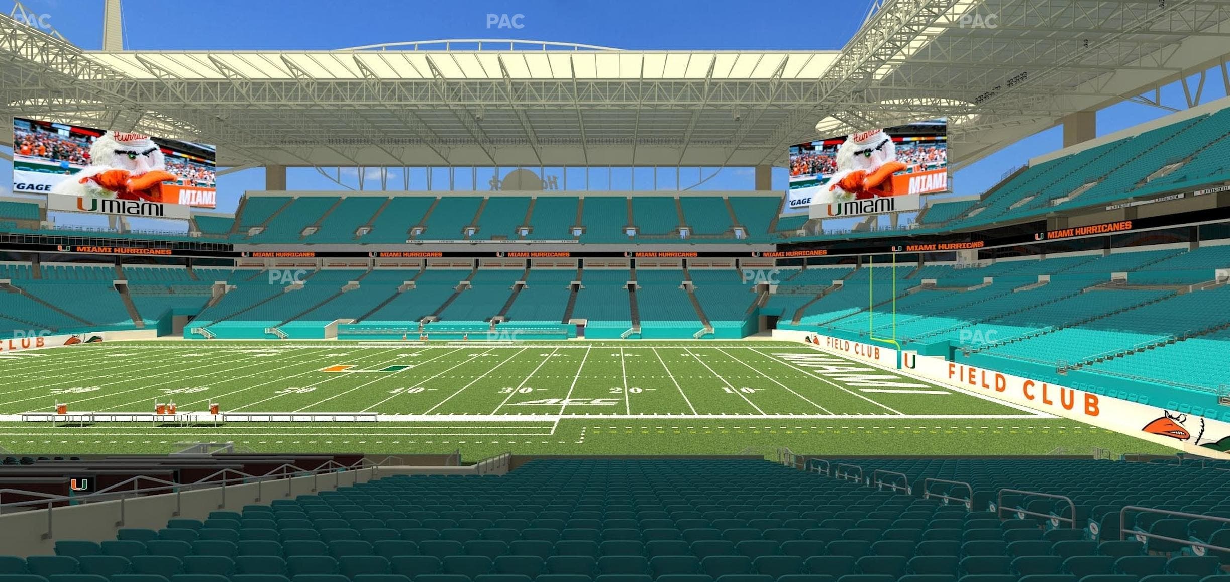 Hard Rock Stadium - Section 144 Seat View
