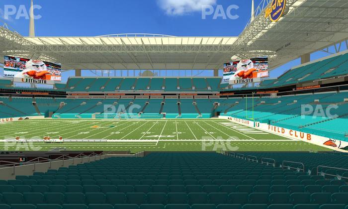 Hard Rock Stadium - Section 144 Seat View