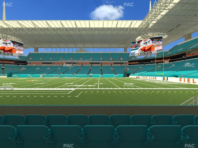 Hard Rock Stadium - Section 144 Seat View