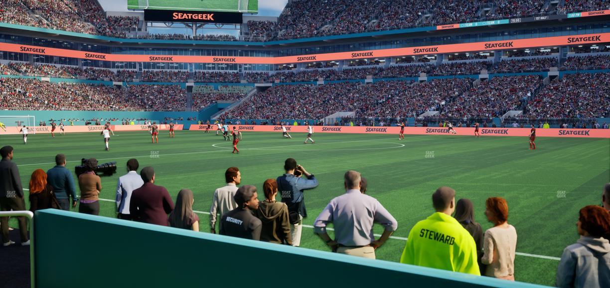 Hard Rock Stadium - Section 144 Seat View