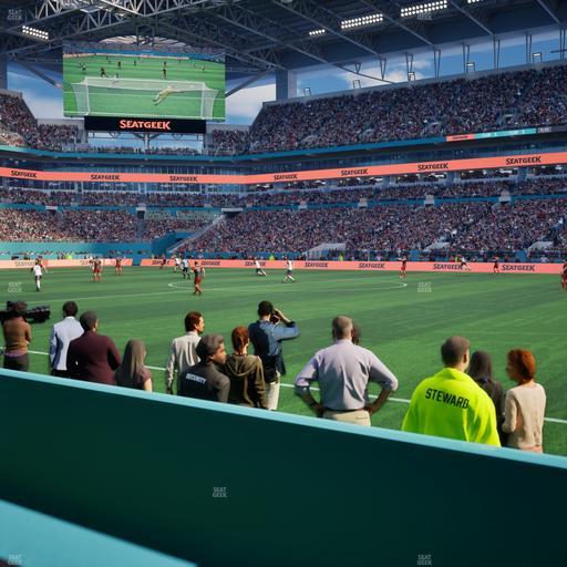 Hard Rock Stadium - Section 144 Seat View