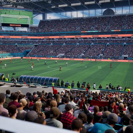 Hard Rock Stadium - Section 144 Seat View