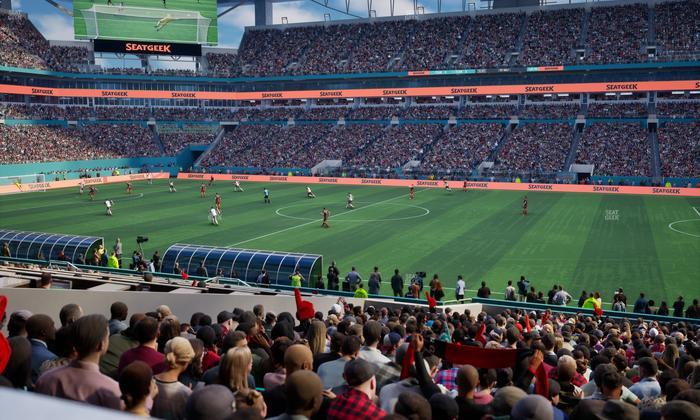 Hard Rock Stadium - Section 144 Seat View