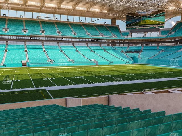 Hard Rock Stadium - Section 148 Seat View