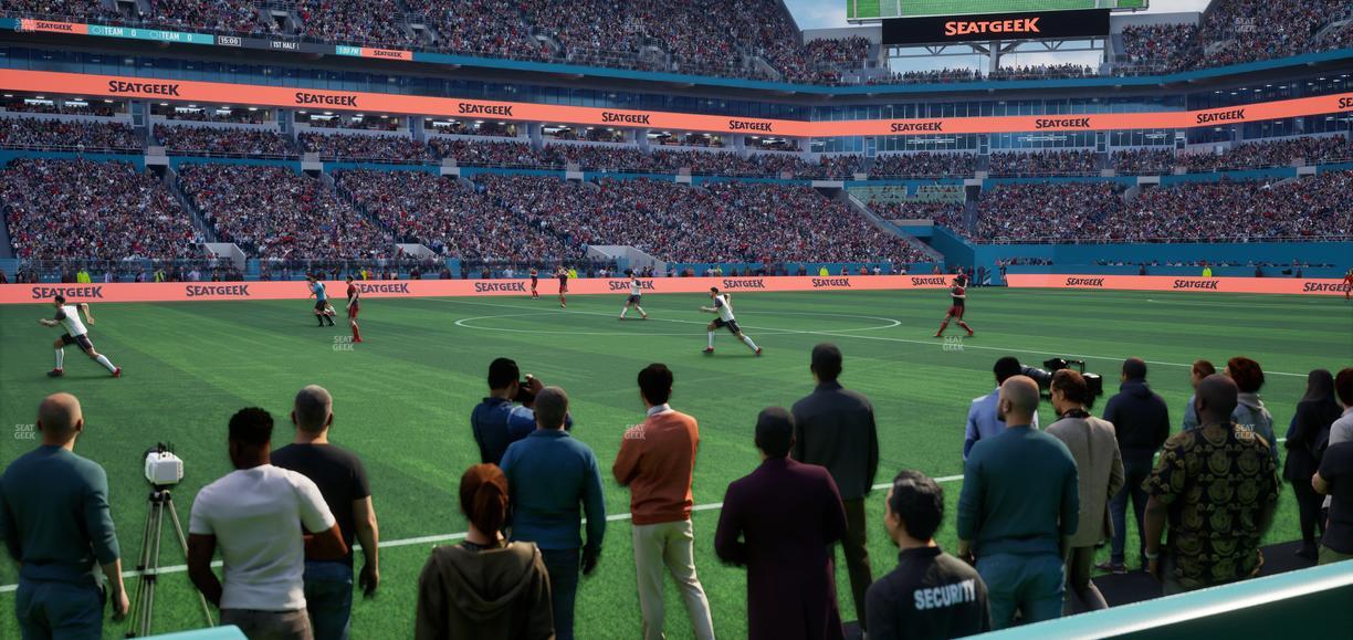 Hard Rock Stadium - Section 148 Seat View