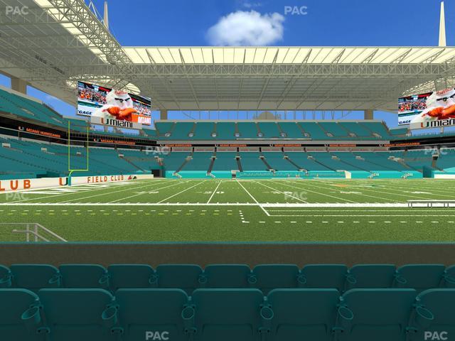 Hard Rock Stadium - Section 148 Seat View