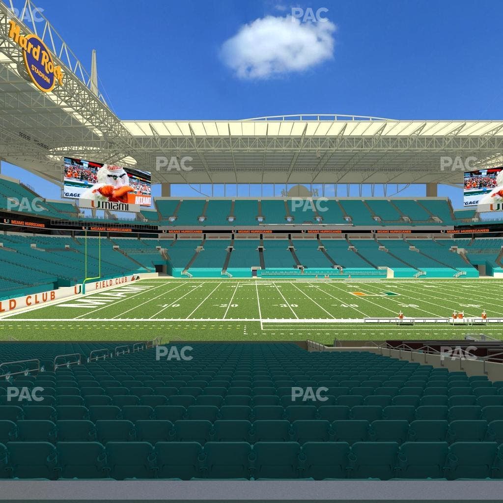 Hard Rock Stadium - Section 148 Seat View