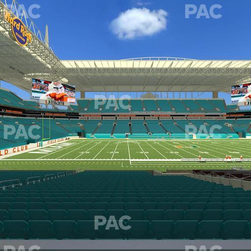 Hard Rock Stadium - Section 148 Seat View