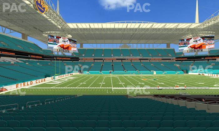Hard Rock Stadium - Section 148 Seat View