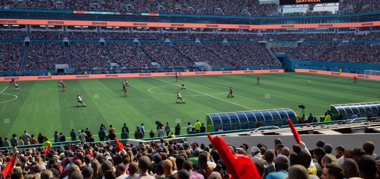 Hard Rock Stadium - Section 148 Seat View