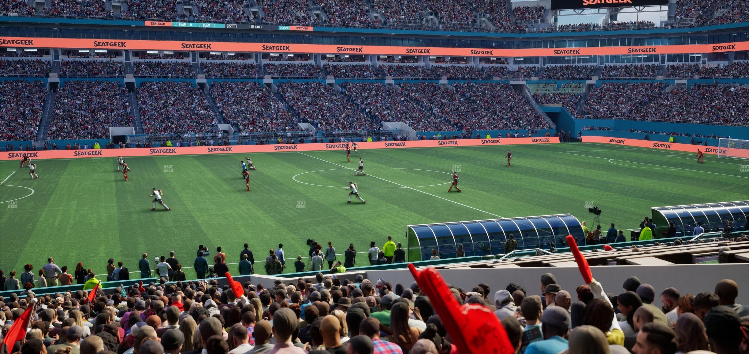 Hard Rock Stadium - Section 148 Seat View