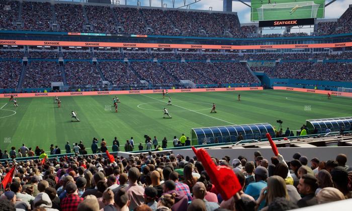 Hard Rock Stadium - Section 148 Seat View