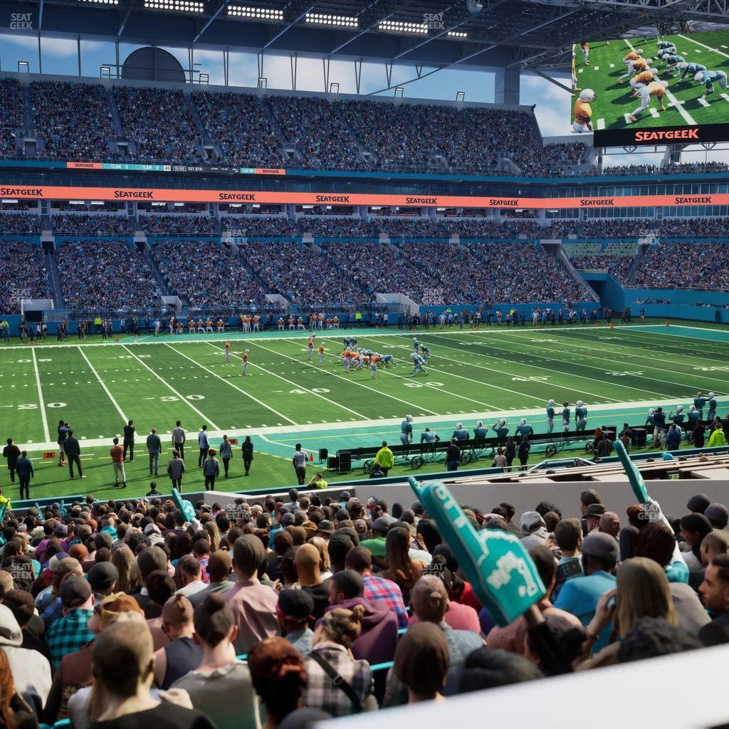 Hard Rock Stadium - Section 148 Seat View