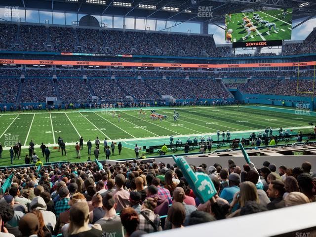 Hard Rock Stadium - Section 148 Seat View