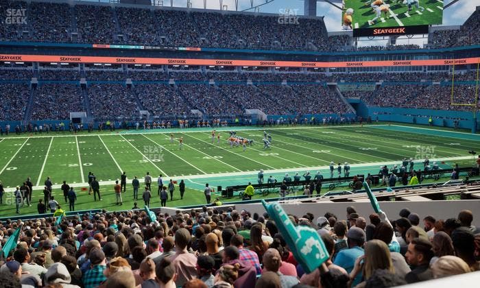 Hard Rock Stadium - Section 148 Seat View