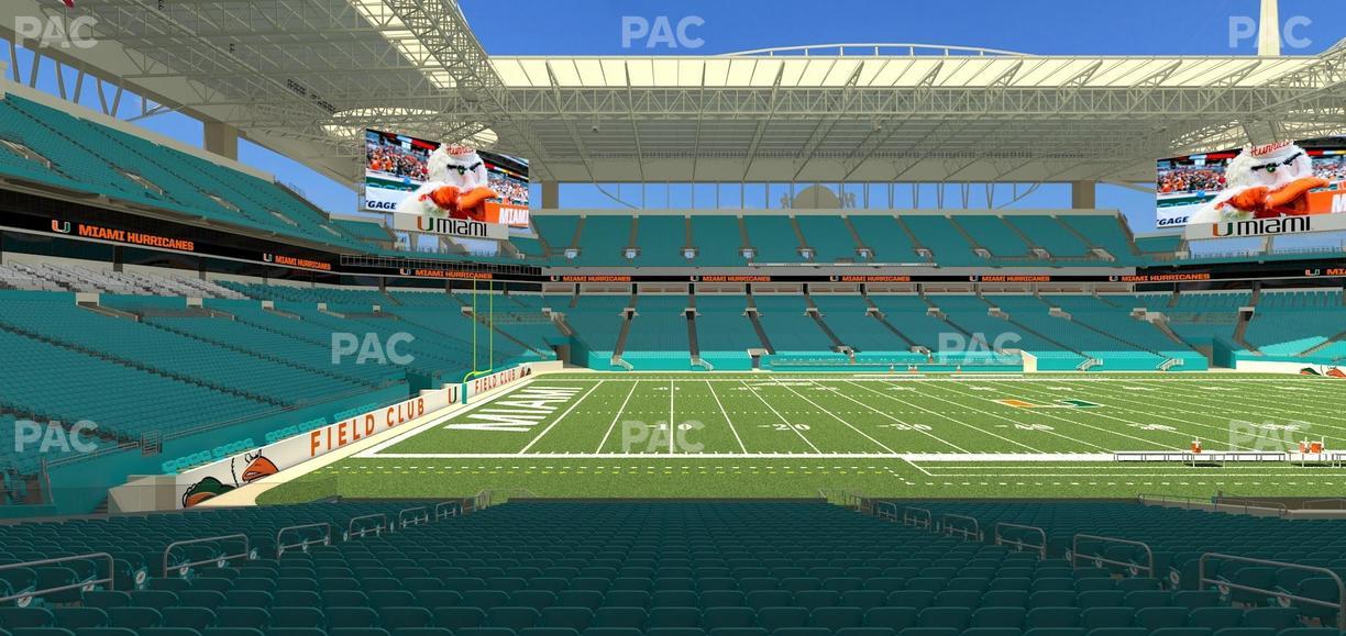 Hard Rock Stadium - Section 149 Seat View