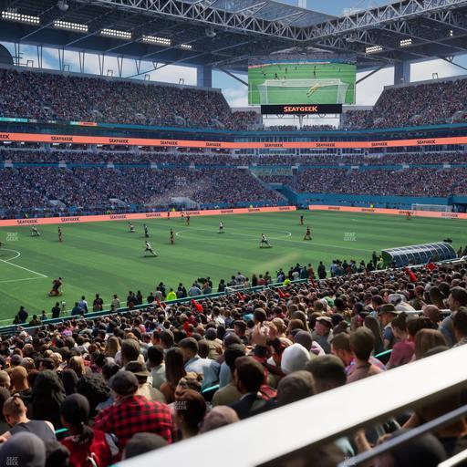 Hard Rock Stadium - Section 150 Seat View