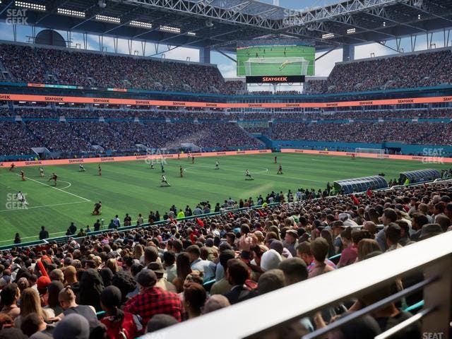 Hard Rock Stadium - Section 150 Seat View