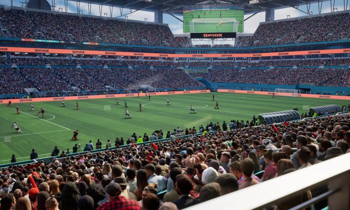 Hard Rock Stadium - Section 150 Seat View