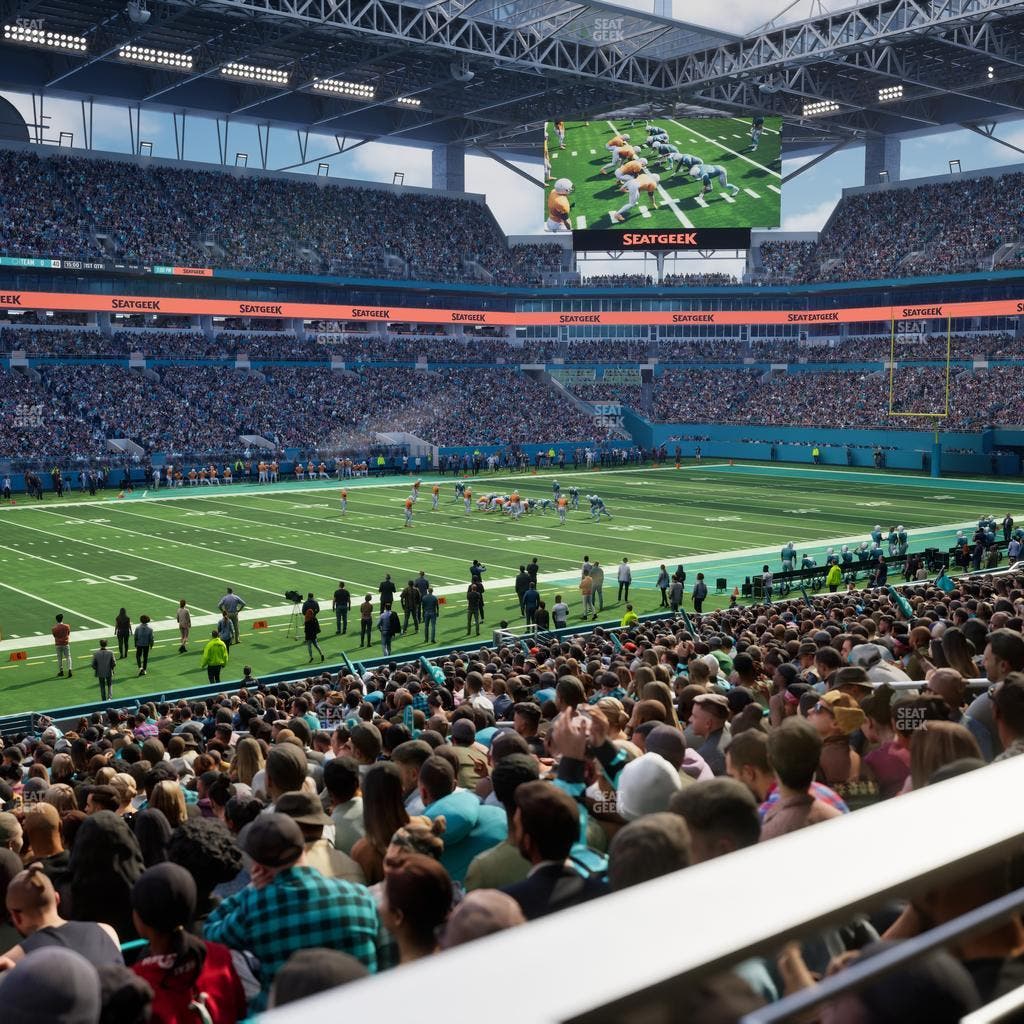 Hard Rock Stadium - Section 150 Seat View