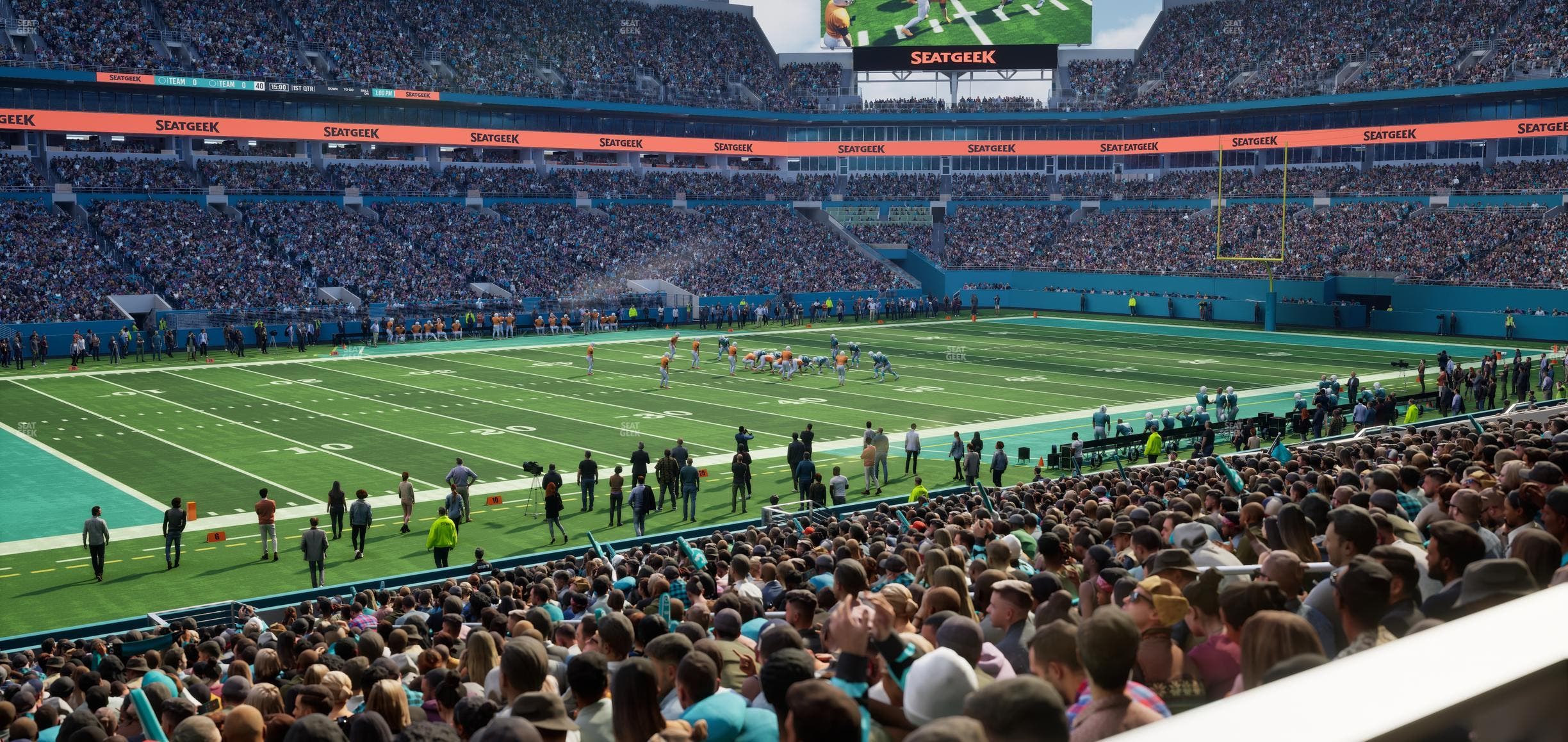Hard Rock Stadium - Section 150 Seat View