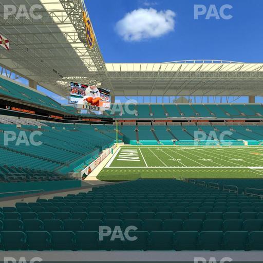 Hard Rock Stadium - Section 150 Seat View