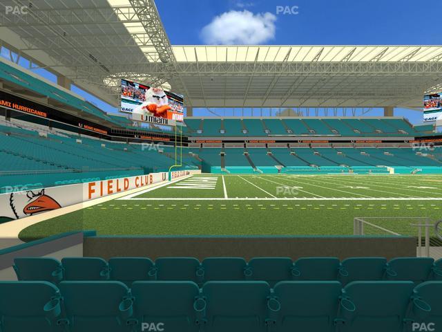 Hard Rock Stadium - Section 150 Seat View