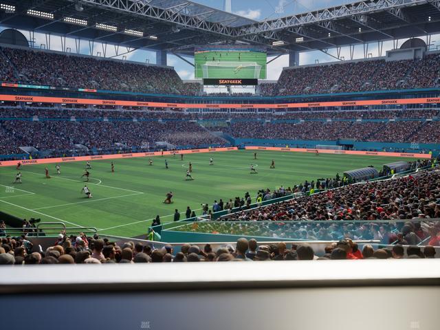 Hard Rock Stadium - Section 153 T Seat View