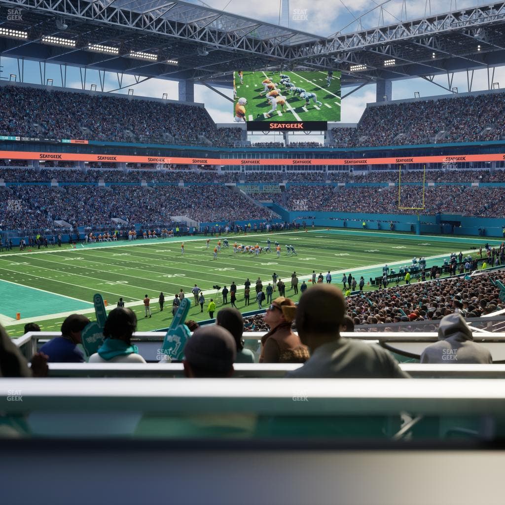 Hard Rock Stadium - Section 153 T Seat View