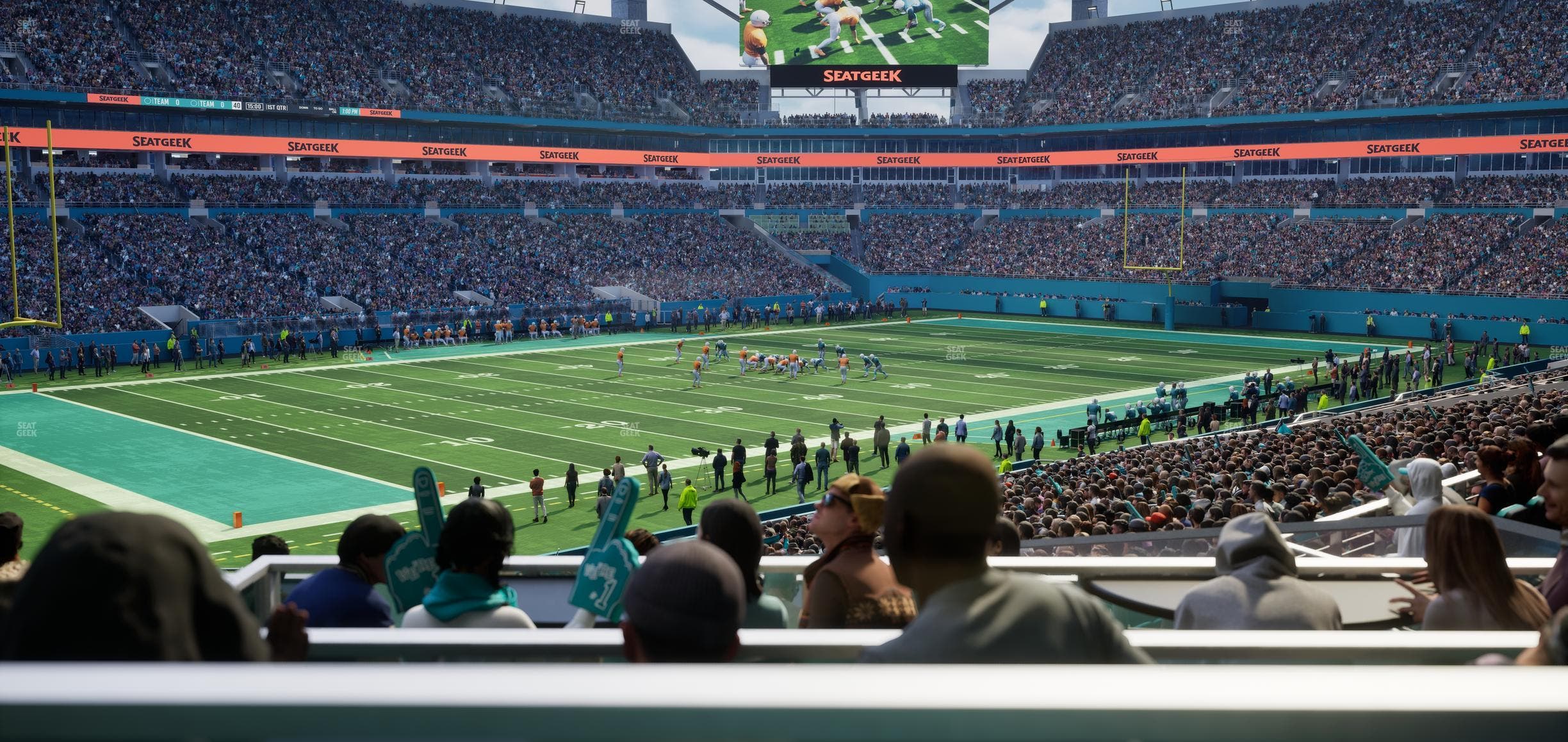 Hard Rock Stadium - Section 153 T Seat View