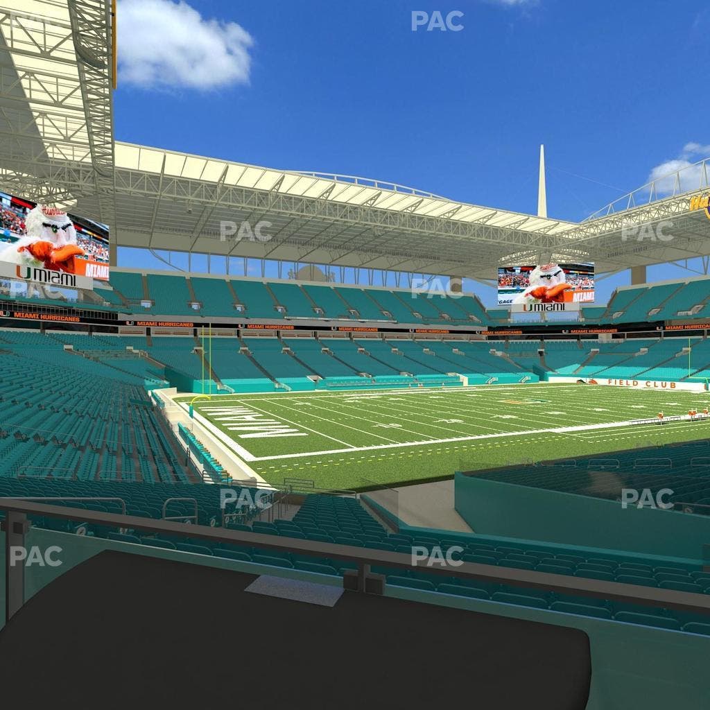 Hard Rock Stadium - Section 153 T Seat View