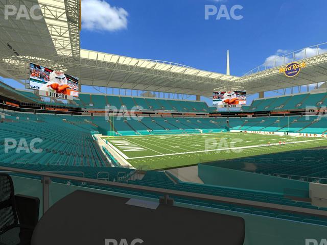 Hard Rock Stadium - Section 153 T Seat View Hard Rock Stadium - Section 153 T Seat View