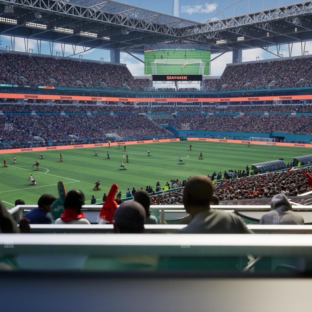 Hard Rock Stadium - Section 153 T Seat View