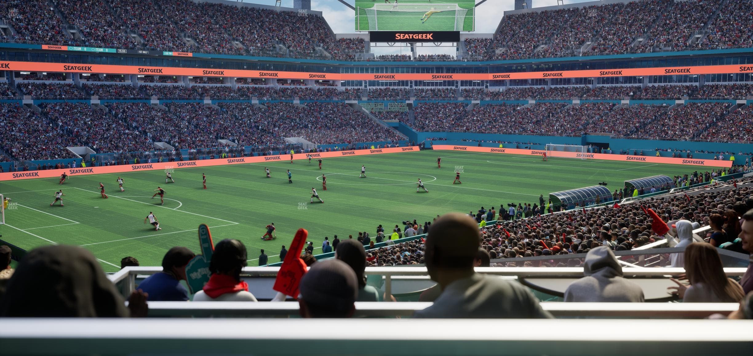 Hard Rock Stadium - Section 153 T Seat View