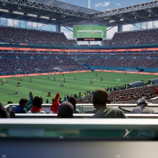 Hard Rock Stadium - Section 153 T Seat View