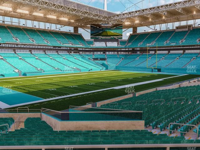 Hard Rock Stadium - Section 153 T Seat View