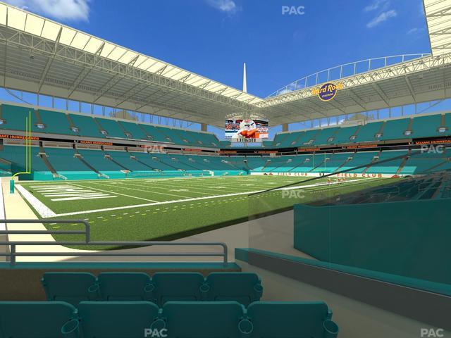 Hard Rock Stadium - Section 153 Seat View