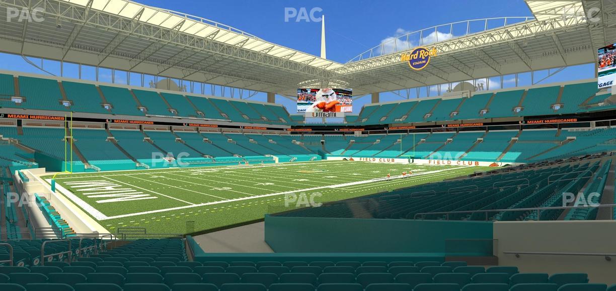 Hard Rock Stadium - Section 153 Seat View
