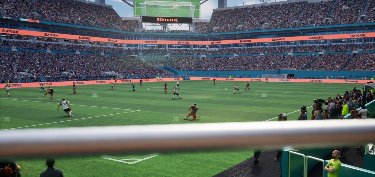 Hard Rock Stadium - Section 154 Seat View