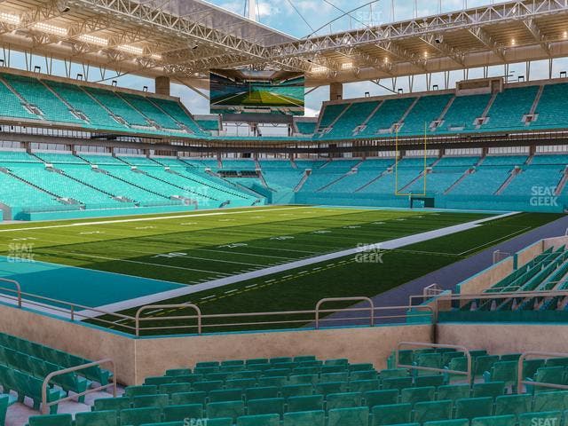 Hard Rock Stadium - Section 154 Seat View