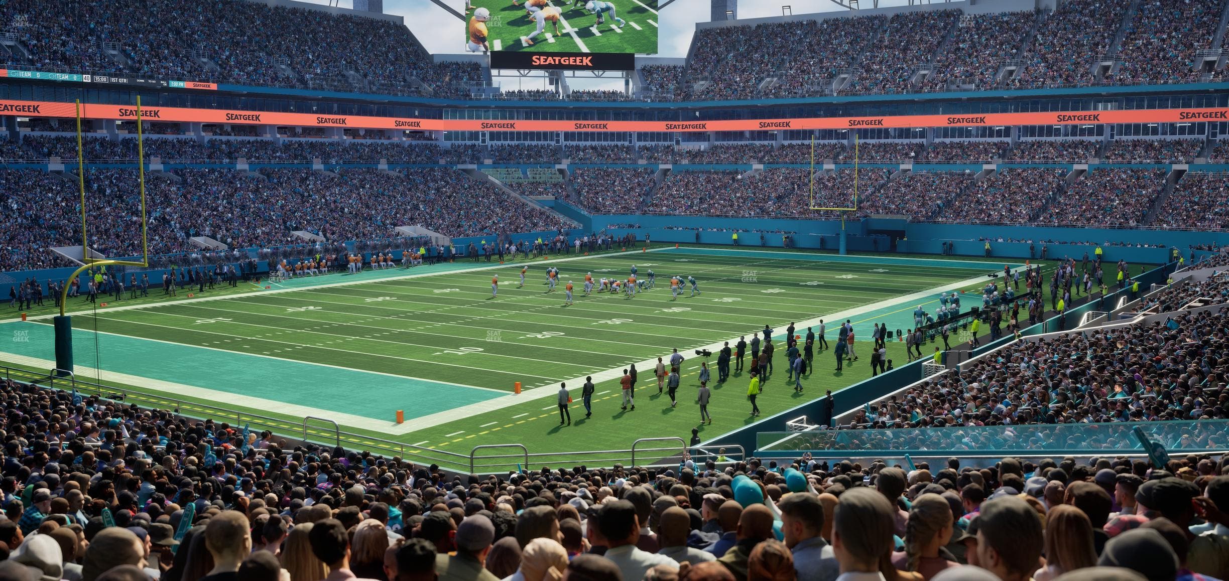 Hard Rock Stadium - Section 154 Seat View